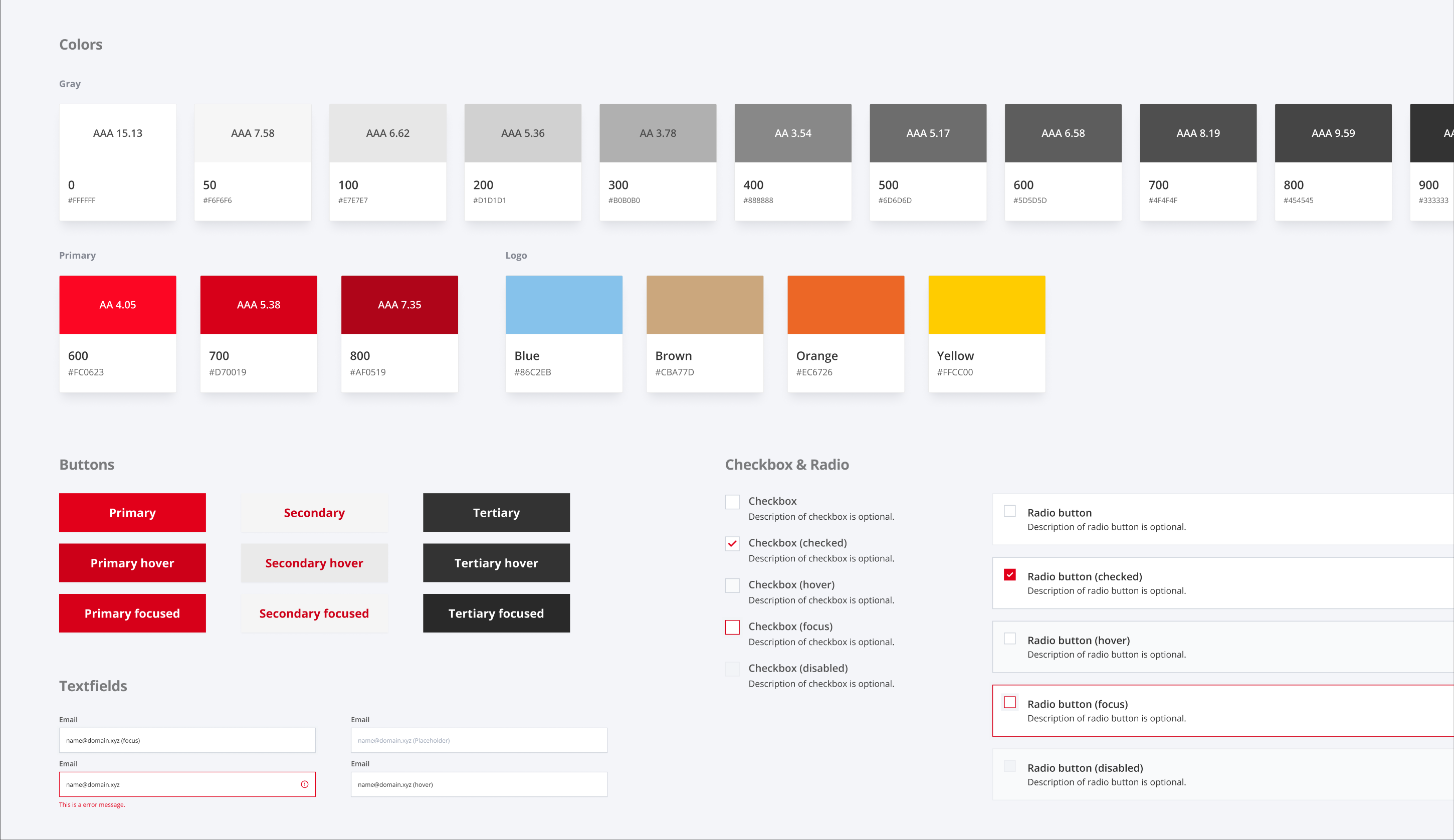 Design System für die Webseite von Gutmann Energiesysteme